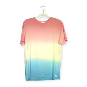 Marine Layer Men's Signature Ombré Sunset Short Sleeve Tee Size S
